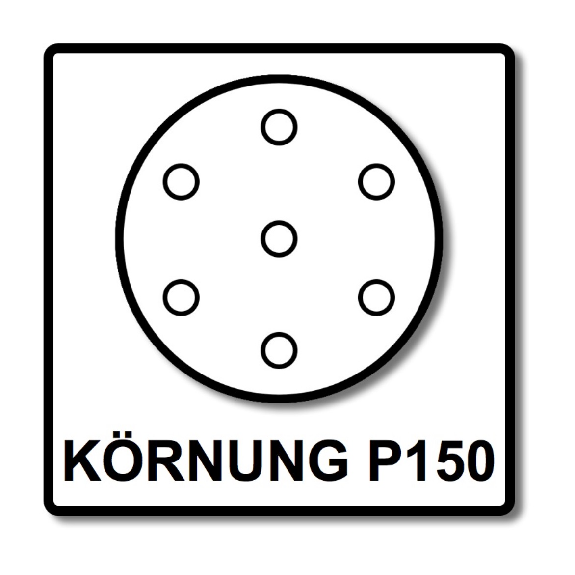 Festool STF D150/48 Rubin 2 RU2/50 Schleifscheiben, P150, 150 mm / 50 Stk. ( 575191 )-Beschreibung lesen