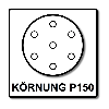 Festool STF D150/48 Rubin 2 RU2/50 Schleifscheiben, P150, 150 mm / 50 Stk. ( 575191 )