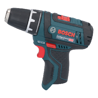 Bosch GSR 12V-15 Professional Akku-Bohrschrauber + 2x Akkus GBA 2,0 Ah + 1x Ladegerät GAL 1230 + L-Boxx Koffer-Beschreibung lesen
