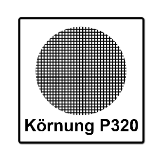 Mirka ABRANET Schleifscheiben Grip Ø 225 mm Durchmesser P320 25 Stk. ( 5422302532 )-Beschreibung lesen