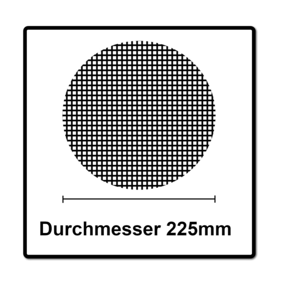 Mirka ABRANET Schleifscheiben Grip Ø 225 mm Durchmesser P320 25 Stk. ( 5422302532 )-Beschreibung lesen