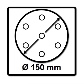 Festool STF D150/48 Rubin2 Schleifscheiben RU2/50, P100, 150 mm / 50 Stück ( 575189 ) - neue Version von 499120-Beschreibung lesen