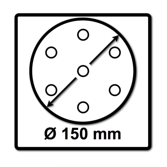 Festool STF D150/48 Rubin2 Schleifscheiben RU2/50, P100, 150 mm / 50 Stück ( 575189 ) - neue Version von 499120-Beschreibung lesen