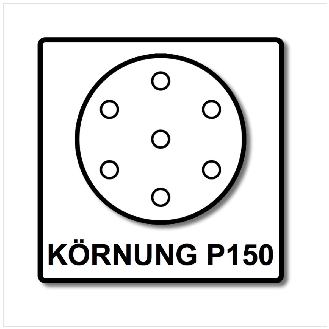Festool Schleifscheiben STF D150/48 P150 GR/100 150 mm / 100 Stk. ( 575165 )-Beschreibung lesen