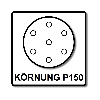 Festool Schleifscheiben STF D150/48 P150 GR/100 150 mm / 100 Stk. ( 575165 )