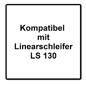 Festool SSH-STF-LS130-F Flach Profilschuh ( 490161 ) 80 x 130 mm für Linearschleifer LS 130-Beschreibung lesen