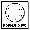 Festool STF D150/48 Schleifscheiben Granat P60 150 mm 50 Stk. ( 575161 ) für RO 150, ES 150, ETS 150, ETS EC 150, LEX 150, WTS 150, HSK-D 150