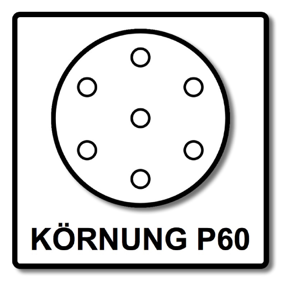 Festool STF D150/48 Schleifscheiben Granat P60 150 mm 50 Stk. ( 575161 ) für RO 150, ES 150, ETS 150, ETS EC 150, LEX 150, WTS 150, HSK-D 150-Beschreibung lesen
