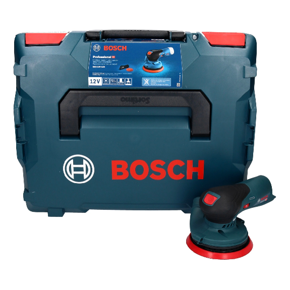 Bosch GEX 12V-125 Akku-Exzenterschleifer 12V Brushless 125mm 1,25mm 20000U/min + Koffer - ohne Akku - ohne Ladegerät-Beschreibung lesen