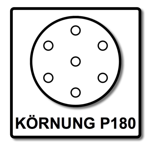 Festool STF D225/128 Schleifscheibe Granat P180 225 mm 25 Stk. ( 205660 ) für Langhalsschleifer PLANEX-Beschreibung lesen
