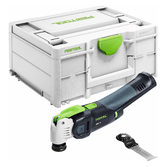 Festool OSC 18 E-Basic VECTURO Akku-Oszillierer 18V StarlockMax 4Ah + Koffer - ohne Akku - ohne Ladegerät (576591)-Beschreibung lesen