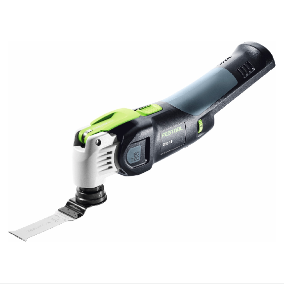 Festool OSC 18 E-Basic VECTURO Akku-Oszillierer 18V StarlockMax 4Ah + Koffer - ohne Akku - ohne Ladegerät (576591)-Beschreibung lesen