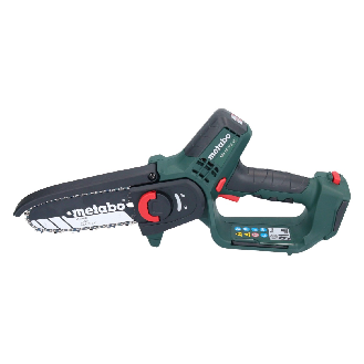 Metabo MS 18 LTX 15 Akku-Kettensäge 18 V 15 cm 15 cm 5 m/s + metaBOX (600856840) - ohne Akku, ohne Ladegerät.-Beschreibung lesen