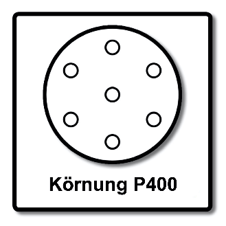 Festool STF D150/48 Schleifscheiben Granat P400 150 mm 100 Stk. ( 575172 ) für RO 150, ES 150, ETS 150, ETS EC 150, LEX 150, WTS 150, HSK-D 150-Beschreibung lesen