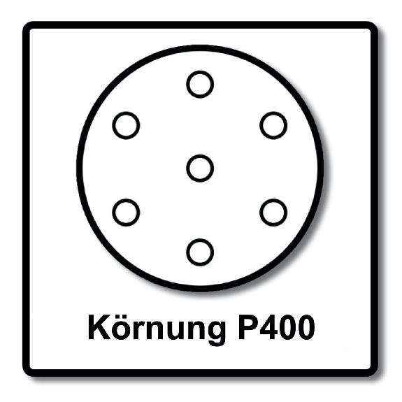 Festool STF D150/48 Schleifscheiben Granat P400 150 mm 100 Stk. ( 575172 ) für RO 150, ES 150, ETS 150, ETS EC 150, LEX 150, WTS 150, HSK-D 150-Beschreibung lesen