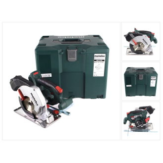 Metabo MKS 18 LTX 58 Akku-Handkreissäge 18V + Koffer - ohne Akku - ohne Ladegerät (600771840)-Beschreibung lesen