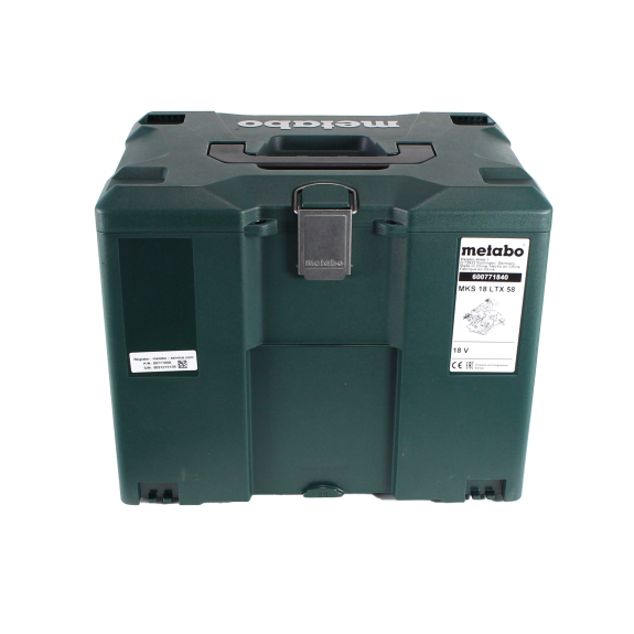 Metabo MKS 18 LTX 58 Akku-Handkreissäge 18V + Koffer - ohne Akku - ohne Ladegerät (600771840) Metabo MKS 18 LTX 58 Akku-Handkreissäge 18V + Koffer - ohne Akku - ohne Ladegerät (600771840)-Beschreibung lesen