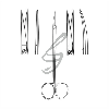 Ciseaux Kelly - Droits 16 cm