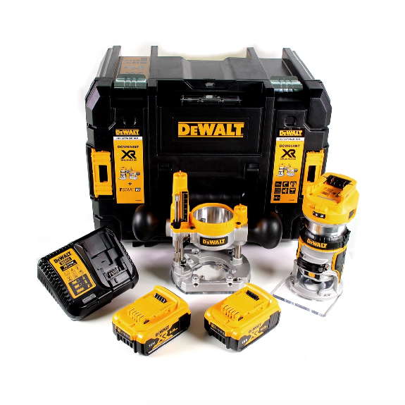Akku-Kombifräse 18V Brushless 8mm 1/4" 30mm 55mm-Beschreibung lesen