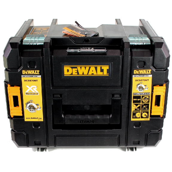 DeWalt DCS570NT Akku-Handkreissäge 18V Brushless 184mm + Parallelanschlag + Koffer - ohne Akku - ohne Ladegerät-Beschreibung lesen
