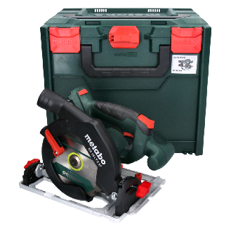 Metabo KS 18 LTX 57 Akku Handkreissäge 18V + Koffer - ohne Akku - ohne Ladegerät (601857840)-Beschreibung lesen