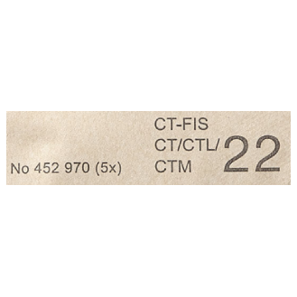 Festool FIS-CT 22/5 Filtersack 5 Stück ( 452970 ) für CT 22 Absaugmobile-Beschreibung lesen