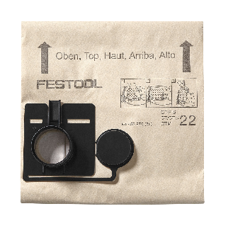 Festool FIS-CT 22/5 Filtersack 5 Stück ( 452970 ) für CT 22 Absaugmobile-Beschreibung lesen