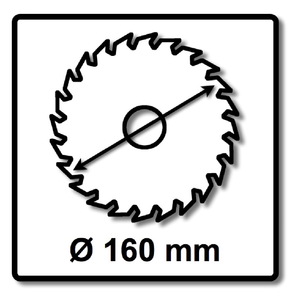 Festool Kreissägeblatt Aluminium / Plastics HW 160 x 1,8 x 20 mm F/FA52 ( 205555 ) für Tauchsägen TS 55 F, TSC 55 K & Handkreissägen HK 55, HKC 55-Beschreibung lesen