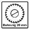 Festool Kreissägeblatt Aluminium / Plastics HW 160 x 1,8 x 20 mm F/FA52 ( 205555 ) für Tauchsägen TS 55 F, TSC 55 K & Handkreissägen HK 55, HKC 55
