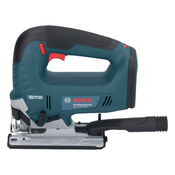 Bien sûr, 

"Bosch GST 18V-125 B Professional Akku-Stichsäge 18 V 125 mm Brushless Solo (06015B3001) - ohne Akku, ohne Ladegerät"

Si vous avez besoin d'autres traductions ou d'informations supplémentaires, n'hésitez pas à demander !-Beschreibung lesen