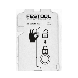 Festool SELFCLEAN Filtersack SC-FIS-CT MINI/MIDI-2/5 für CT MINI und CT MIDI ab Baujahr 2019 5 Stück ( 204308 )-Beschreibung lesen
