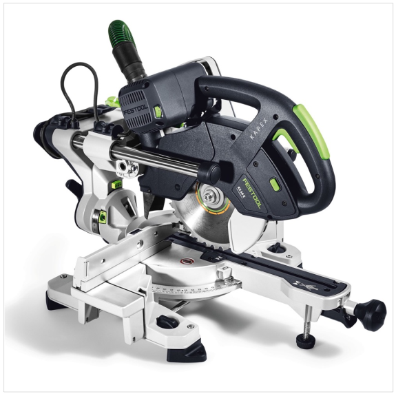 Festool KS 60 E-Set KAPEX Kapp-Zugsäge 1200W 216mm (561728)-Beschreibung lesen