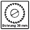 Kreissägeblatt 260 mm für Aluminium und Kunststoff