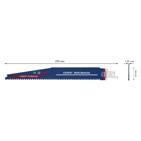 Bosch EXPERT Säbelsägeblatt S1156XHM 10Stk Multi Material (2 608 900 393)-Beschreibung lesen