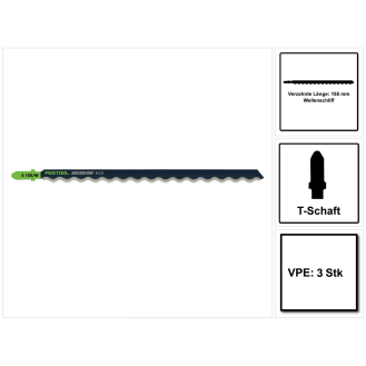 Festool Stichsägeblatt S 155/W/3 (204345)-Beschreibung lesen