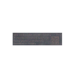 Akku LiHD 18 V 10,0 Ah CAS System-Beschreibung lesen