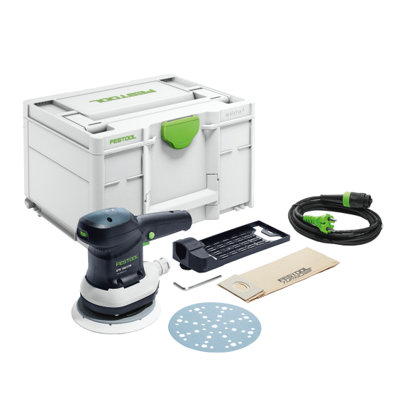 Festool ETS 150/3 EQ-Plus Exzenterschleifer 310W + Koffer (576072)-Beschreibung lesen