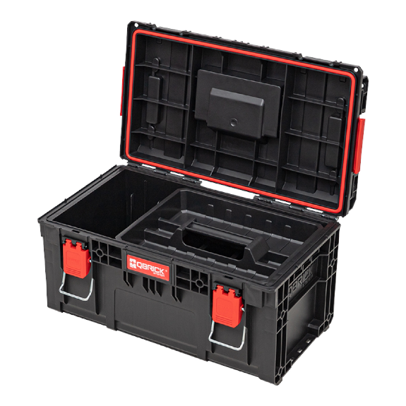 Qbrick System PRIME Toolbox 250 Vario stapelbar 535 x 327 x 271 mm 28l IP66 mit 3 Trennwänden-Beschreibung lesen