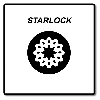 FEIN E-Cut Precision Starlock Sägeblatt 50 x 65 mm 3 Stück ( 63502230220 ) HCS-Stahl