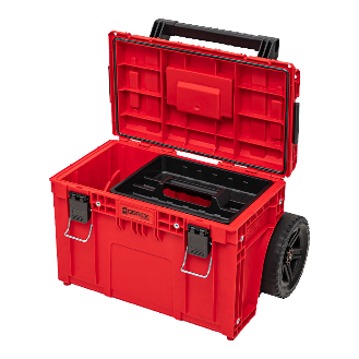 Qbrick System PRIME Cart RED ULTRA HD Stapelbar nach Maß 590 x 425 x 660 mm 37 l IP66 Tragfähigkeit von 100 kg mit-Beschreibung lesen
