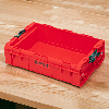 Qbrick System PRO Box 130 2.0 RED ULTRA HD Personalisierter stapelbarer Behälter 450 x 310 x 151 mm 9 l stapelbar