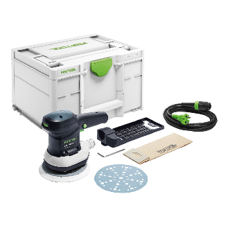 Festool ETS 150/5 EQ-Plus Exzenterschleifer 310W + Koffer (576080)-Beschreibung lesen