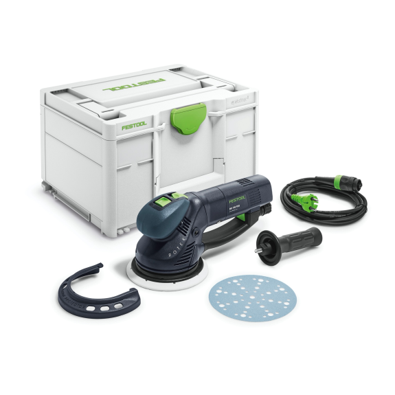 Festool RO 150 FEQ-Plus ROTEX Getriebe-Exzenterschleifer 720W 150mm + Koffer (576017)-Beschreibung lesen