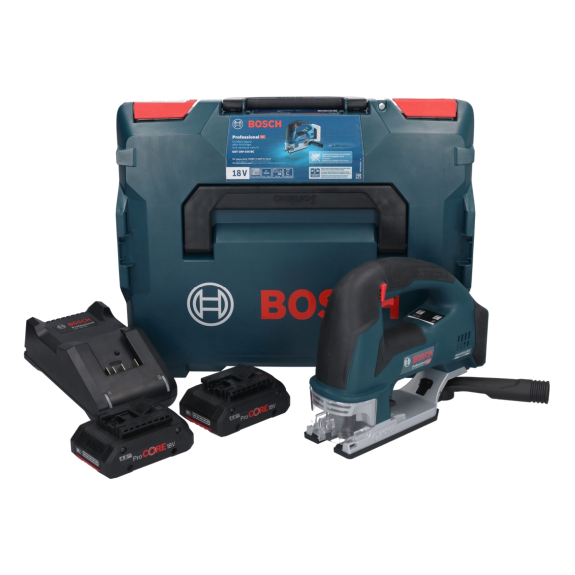 "Bosch GST 18V-155 BC Akku-Stichsäge 18 V 135 mm (06015B1002) bürstenlos + 2x ProCORE 4,0 Ah Akkus + Ladegerät +"

Si vous avez besoin d'une traduction supplémentaire ou d'une aide, n'hésitez pas à demander !-Beschreibung lesen