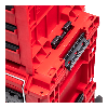 Qbrick System PRIME Toolbox 250 Vario ROT ULTRA HD Custom stapelbar 535 x 327 x 271 mm 26l IP66 mit 3 Trennwänden
