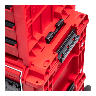 Qbrick System PRIME Toolbox 250 Vario ROT ULTRA HD Custom stapelbar 535 x 327 x 271 mm 26l IP66 mit 3 Trennwänden-Beschreibung lesen