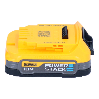 DeWalt DCBP 034 Powerstack-Akku 18 V 1,7 Ah / 1700 mAh XR Li-Ion - mit Ladestandsanzeige-Beschreibung lesen