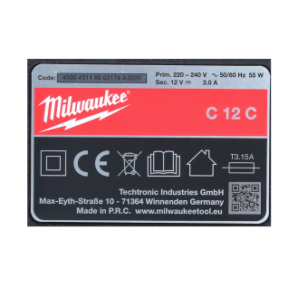 Milwaukee M12- C12C Ladegerät 12V Li-Ion Akkus ( 4932352000 )-Beschreibung lesen
