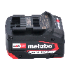 Metabo Li-Power Akkupack 18 V 4,0 Ah CAS Li-Ion Akku ( 625027000 ) mit Ladestandsanzeige - Nachfolger von 625591000