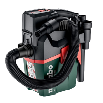 Metabo AS 18 L PC Kompakter Akku-Staubsauger 18 V 6 l IPX4 Staubklasse L / Nass- und Trockensauger (602028850) - ohne Akku.-Beschreibung lesen